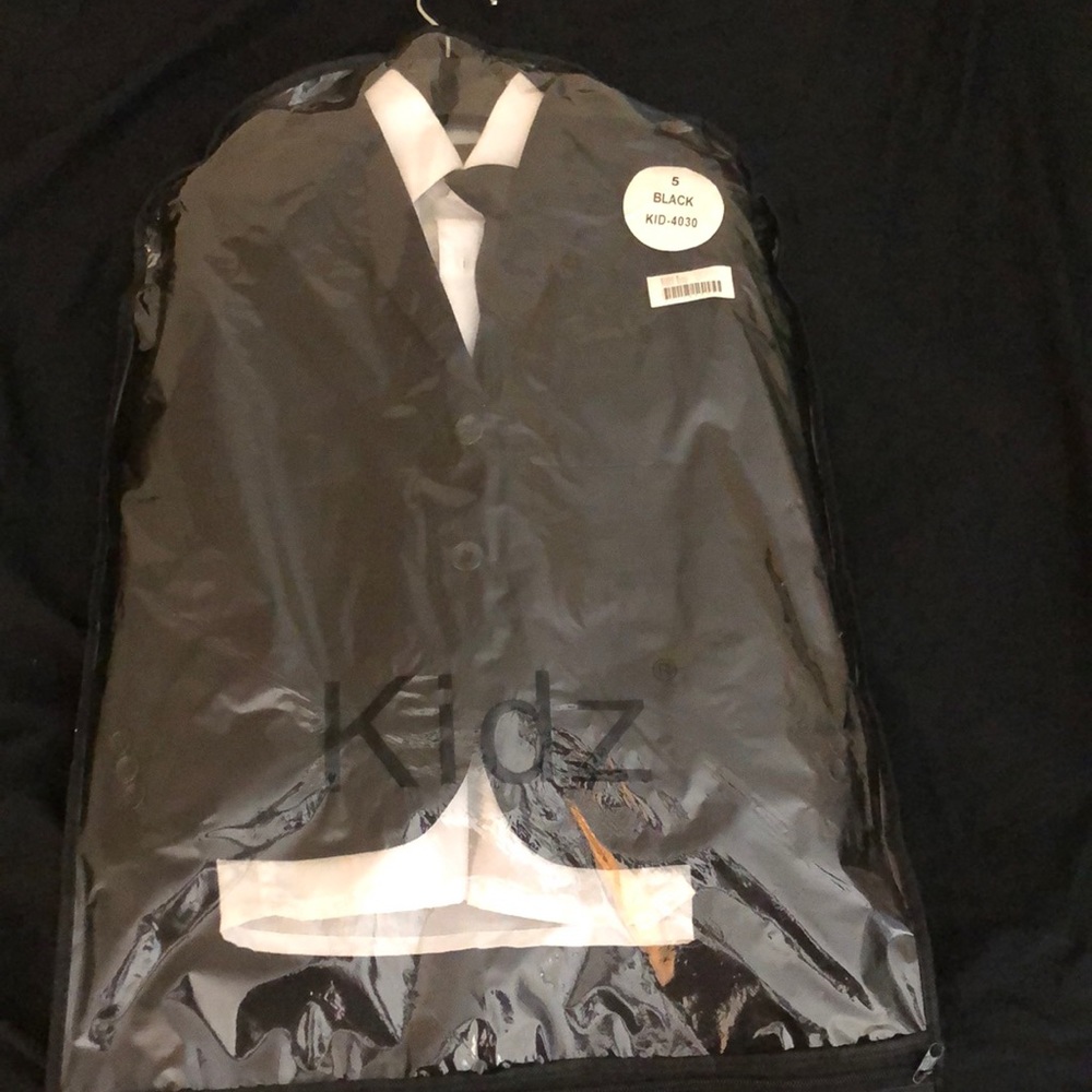 Complete Set Black Suit for Kids